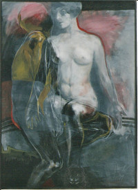 Sehnsucht, Acryl auf Holzfaserplatte, 110 x 160 cm