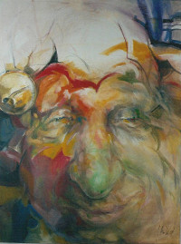 Zufriedenheit, Acryl auf Leinwand, 60 x 80 cm