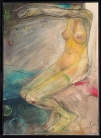Zauber, Acryl auf Leinwand, 50 x 70 cm