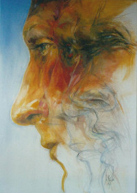 Herbst, Acryl auf Karton, 70 x 100 cm