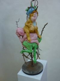 Die Drahtige, Stahl, 160cm