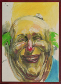 Clown, Acryl auf Leinwand, 50 x 70 cm