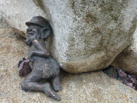 Kobold (Mythenpfad Thale), 2010, Bronze, 40cm