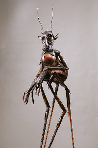 Au&szlig;erirdischer, Kupfer, 150cm