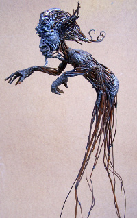 Gartenzwerg, Stahl, 160cm